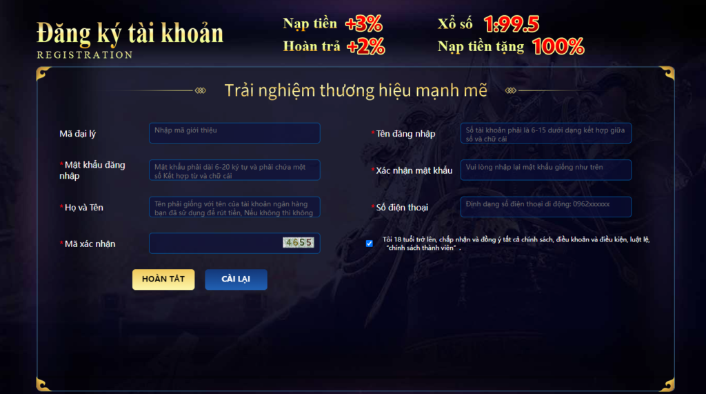 hướng dẫn đăng ký qh88 nhanh chóng